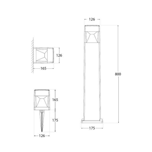 Elisa 800 Product Dimension