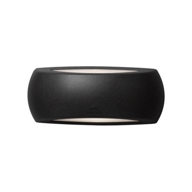 Francy 8.5w CCT Black LED Up and Down Light w/ Opal Diffuser