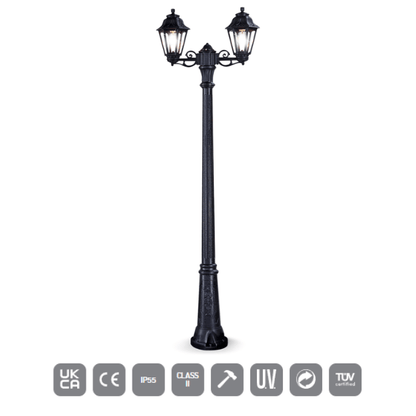 Fumagalli ANNA GIGI-BISSO TWIN Lamp Post Product Features