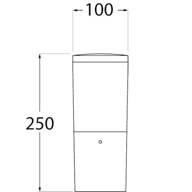 Fumagalli Amelia 250 Settable CCT LED Light Product Dimension