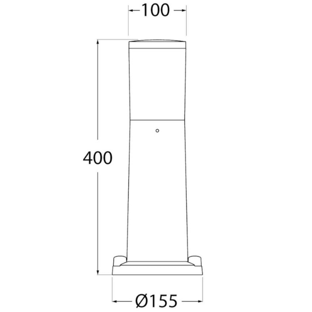 Fumagalli Amelia 400 Settable CCT LED Light Product Dimension