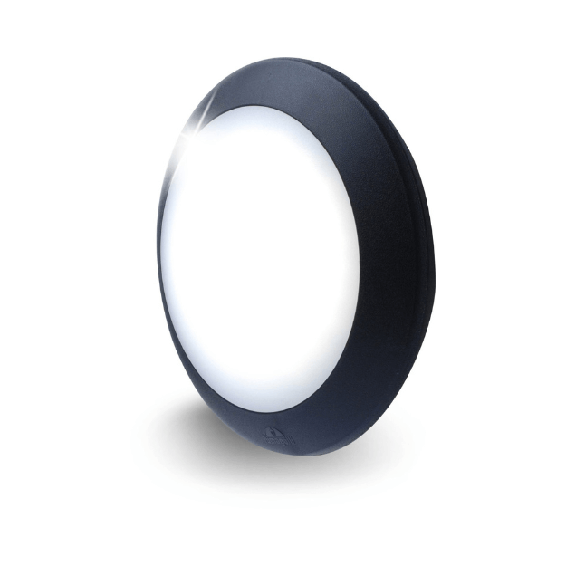 Fumagalli BERTA Settable CCT Black LED Bulkhead