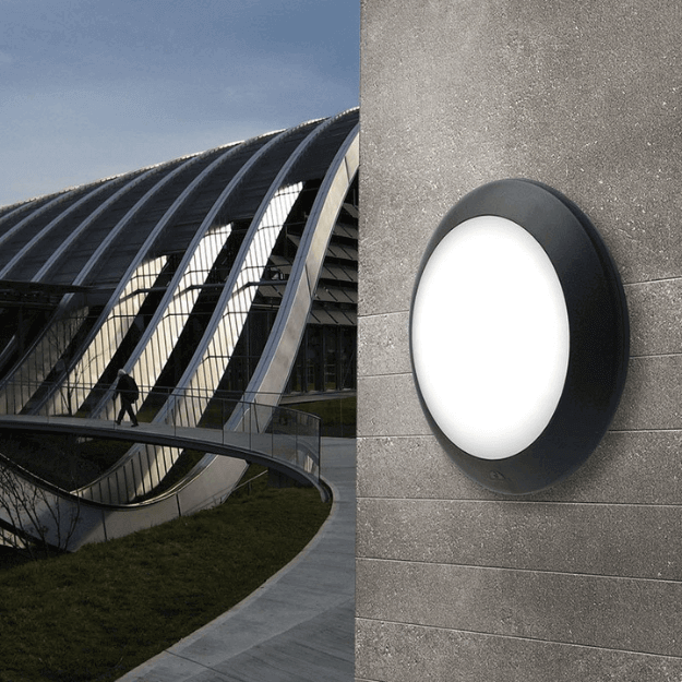 Fumagalli BERTA Settable CCT LED Bulkhead Product Installed