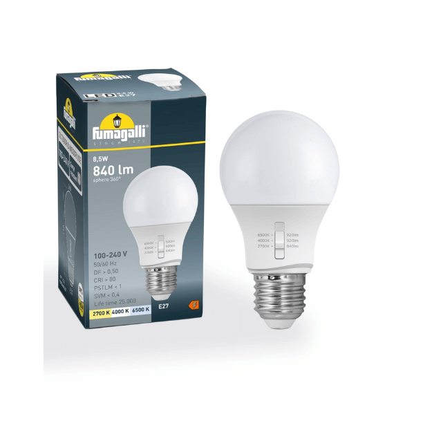 Fumagalli E27 8.5W LED Lamp