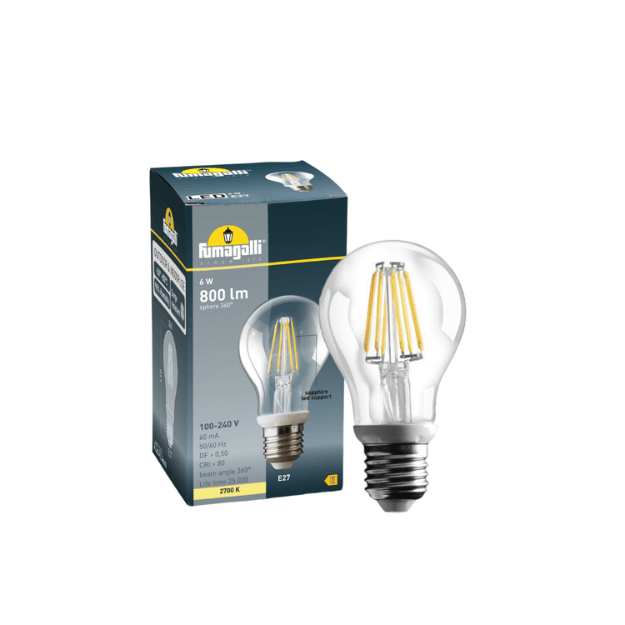 Fumagalli E27 Filament LED Lamp