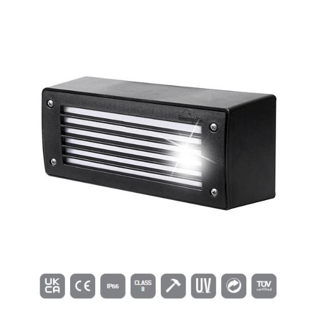 Fumagalli EXTRALETI 300-GL Settable CCT LED Brick Light Product Features