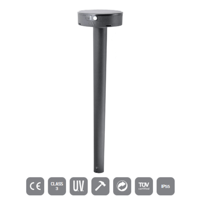 Fumagalli Fiorina Solar Settable CCT Black LED Spike Light Product Features