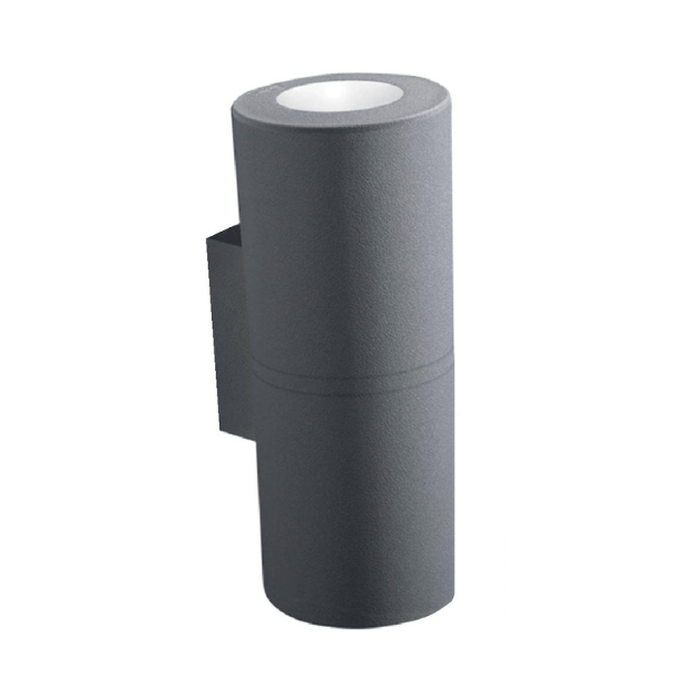 Fumagalli Franca 2L Settable CCT Grey LED Wall Light