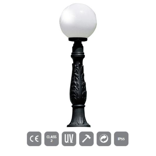 Fumagalli GLOBE 300 IAFET Lamp Post Product Features