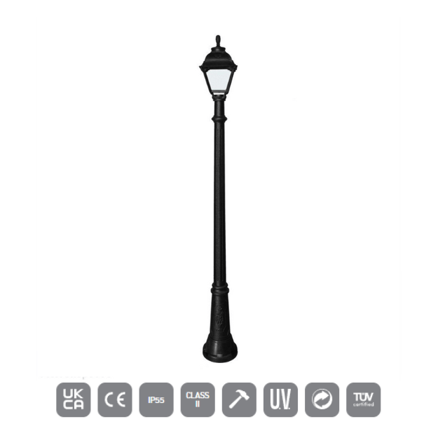Fumagalli GOLIA GIGI Lamp Post - IP55, 6.5W, 800lm - CMD Online