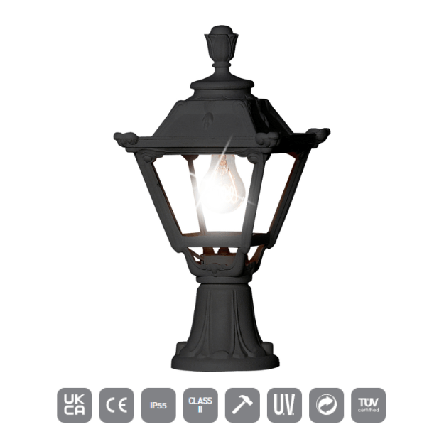 Fumagalli GOLIA MINILOT Pedestal Lantern Product Features