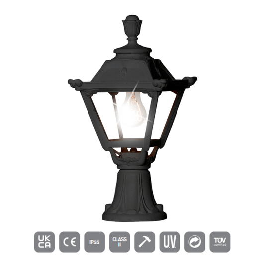 Fumagalli GOLIA MINILOT Pedestal Lantern Product Features