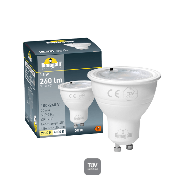 Fumagalli GU10 LED Lamp Product Features