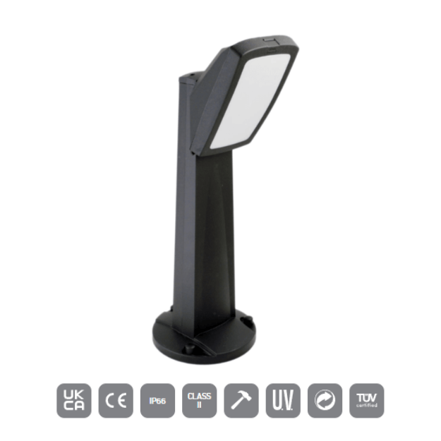 umagalli GERMANA GABRI/MINIGABRI Settable CCT Black LED Bollard Light Product Features