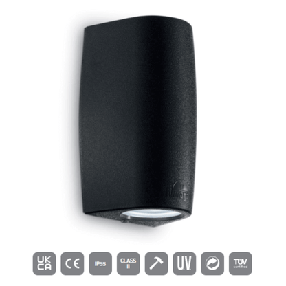 Fumagalli MARTA 90 Up and Down LED Bulkhead Outdoor Wall Light Product Features