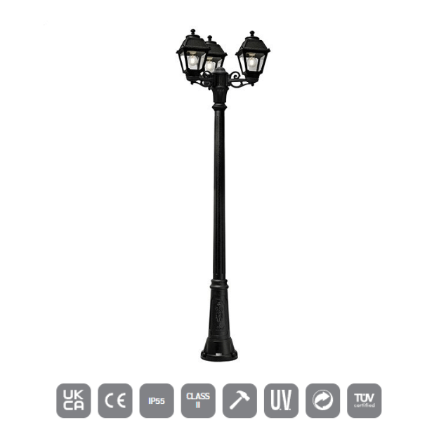 Fumagalli MARY GIGI-BISSO TRIPLE Lamp Post Product Features