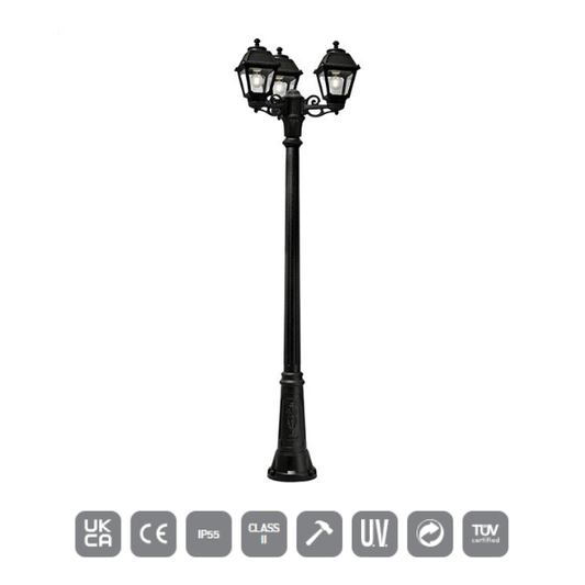 Fumagalli MARY GIGI-BISSO TRIPLE Lamp Post Product Features
