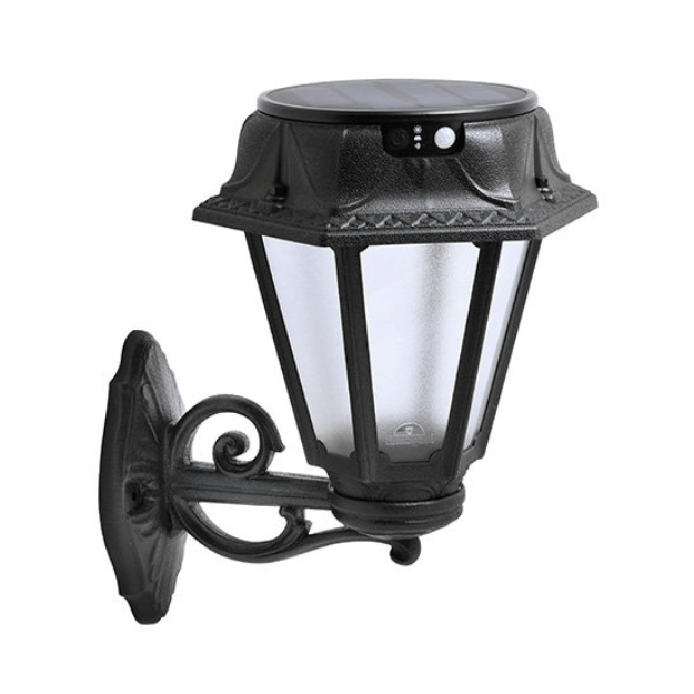 Fumagalli Rosetta Bisso Solar Settable CCT Black LED Lantern