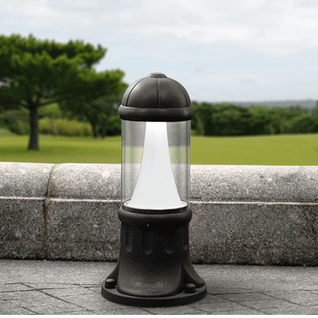 Fumagalli SAURO 500 Settable CCT LED Bollard Light Product Installed