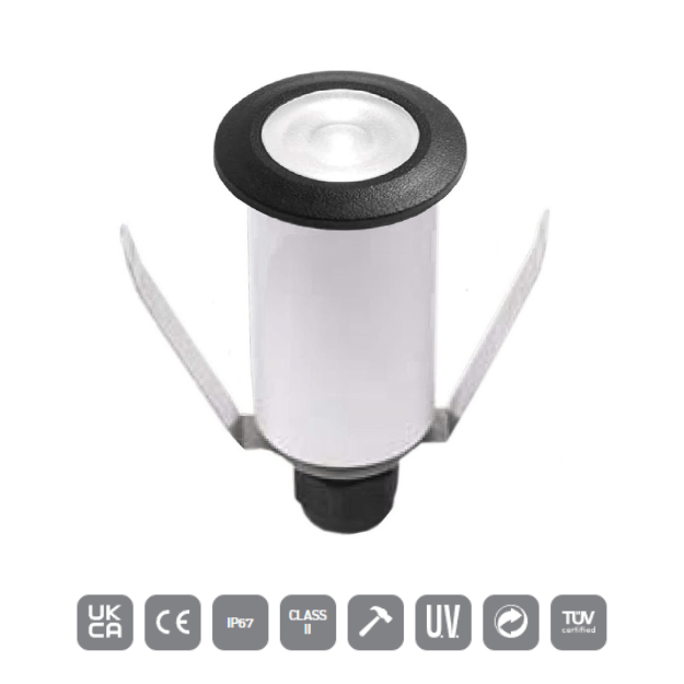 Fumagalli TERESA 50 1L Recessed LED Decking/Soffit Lighting Product Features