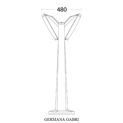 Germana Gabri 2L Product Dimension