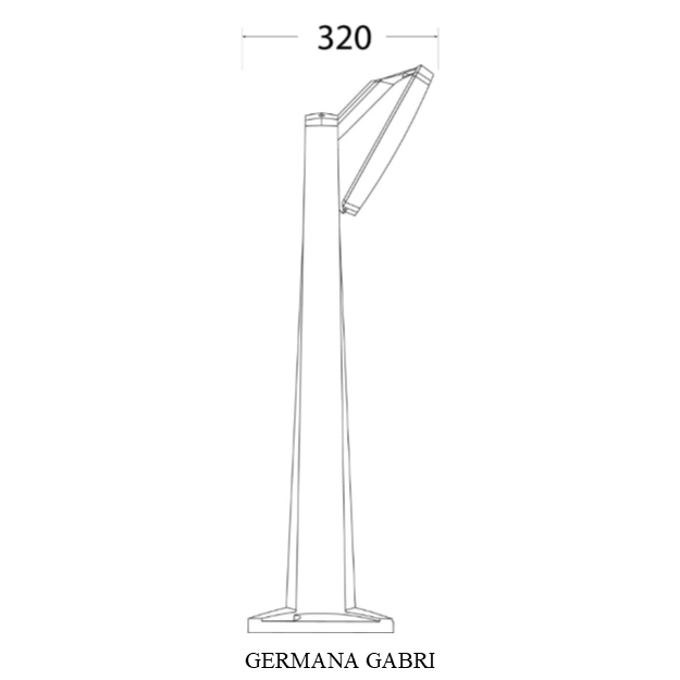 Germana Gabri Side Product Dimension