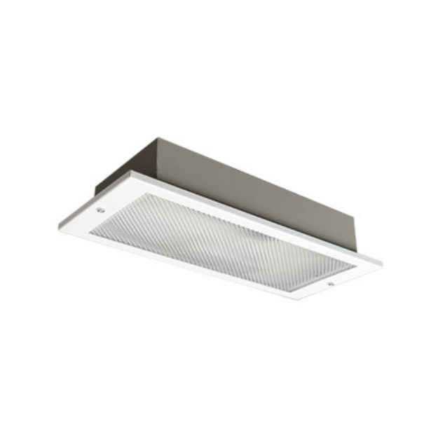 Hollinsend LED Emergency White Recessed Bulkhead