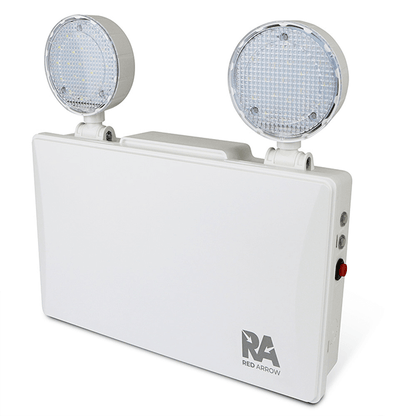 Red Arrow JUNO 300 Emergency LED Twin Spot - IK06, IP20, 2.2W - JUN/300 Product Image