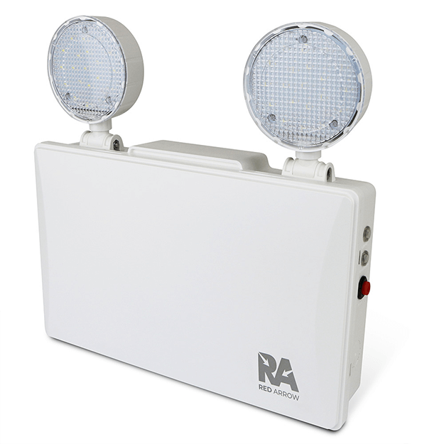 Red Arrow JUNO 300 Emergency LED Twin Spot - IK06, IP20, 2.2W - JUN/300 Product Image