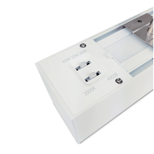 LASER - LINEAR SUSPENDED LUMINAIRE - LAS - Back Portion - White Opal