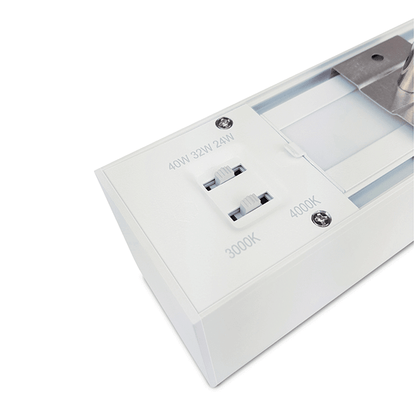 LASER - LINEAR SUSPENDED LUMINAIRE - LAS - Back Portion - White Opal