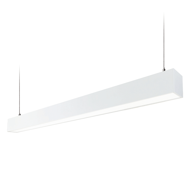 LASER - LINEAR SUSPENDED LUMINAIRE - LAS - Close up - White Opal