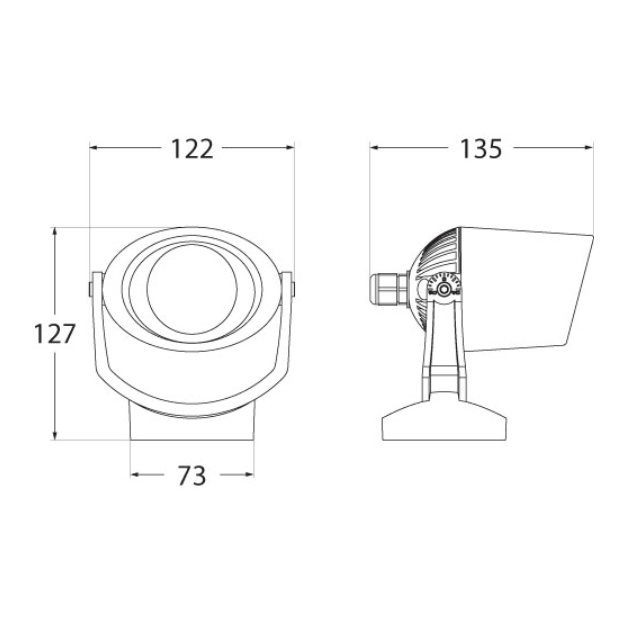 MINITOMMY Eye Lid Wall Light Product Dimension
