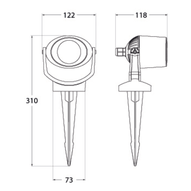 Fumagalli MINITOMMY Spike Product Dimension
