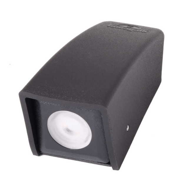 Fumagalli Mamete Square Black LED Single Wall Light Product