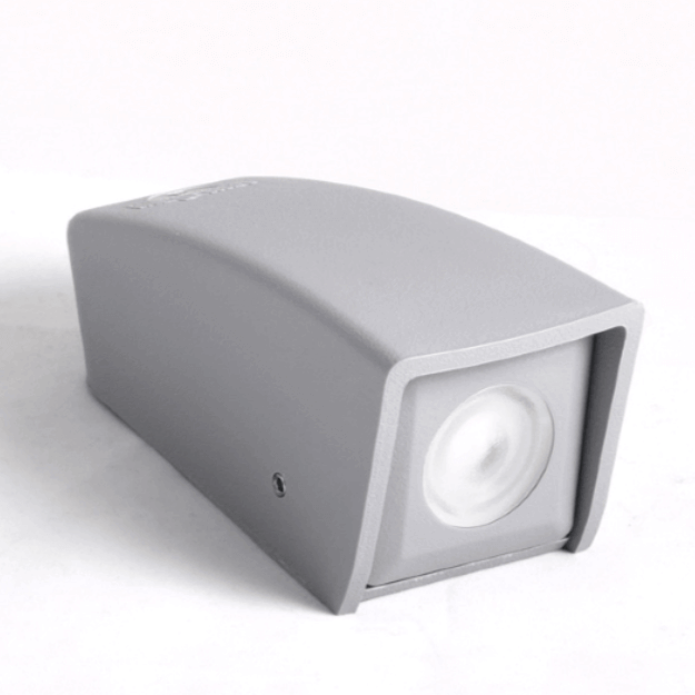 Fumagalli Mamete Square Grey LED Single Wall Light Product