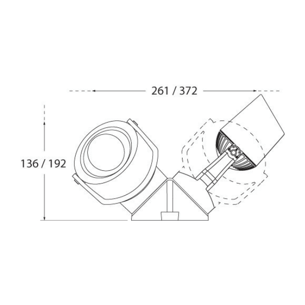 MINITOMMY Twin Eyelid Wall Light Product Dimension