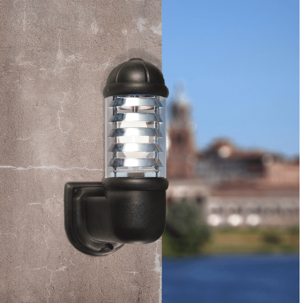 Fumagalli MIRELLA 11W LED E27 Wall-Mounted Bollard Light Product Installed