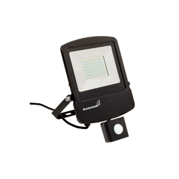 Brackenheath REX Slim LED Floodlights - IP65, IK07, IK08, 4000K, 90 lm/W 70W with IPR