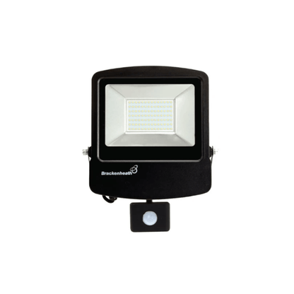 Brackenheath REX Slim LED Floodlights - IP65, IK07, IK08, 4000K, 90 lm/W 100W with PIR