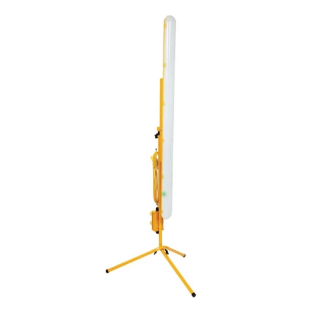 5ft Tripod c/w 3hr Emergency - Briticent LED Plasterers Lights - 100V-277V, IP65, IK08, 16A - P1025