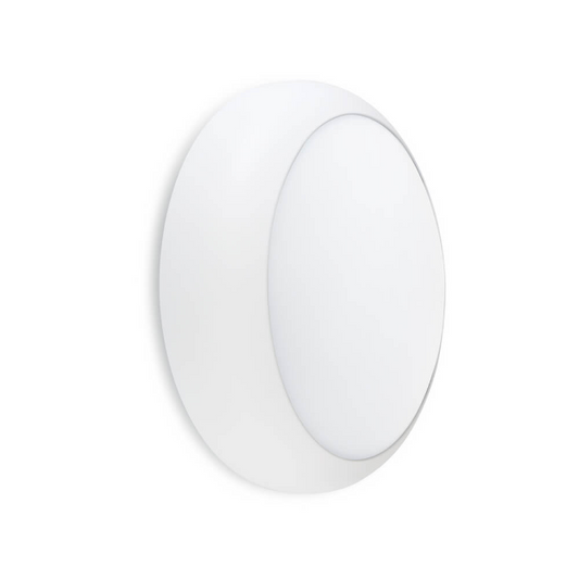Red Arrow Platinum LED Bulkhead, High Output, IP65, IK10, 3CCT, 18W - PLT18 White Bezel