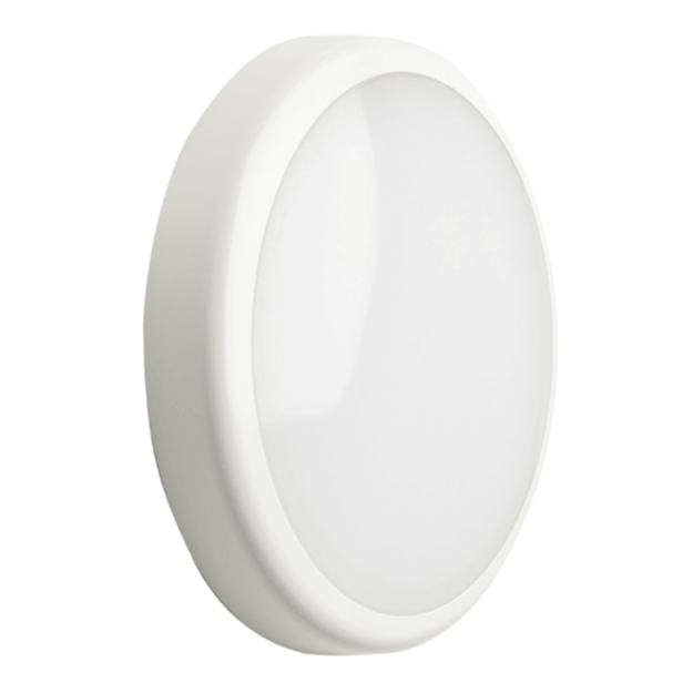 Red Arrow POLO X LED Bulkhead IP65 Slimline Fitting 13W White Base - Wall Mounted