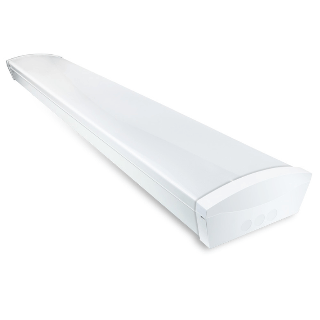 RED ARROW Harvard Twin LED Batten - HAR5/27-47/3CCT/UGR19