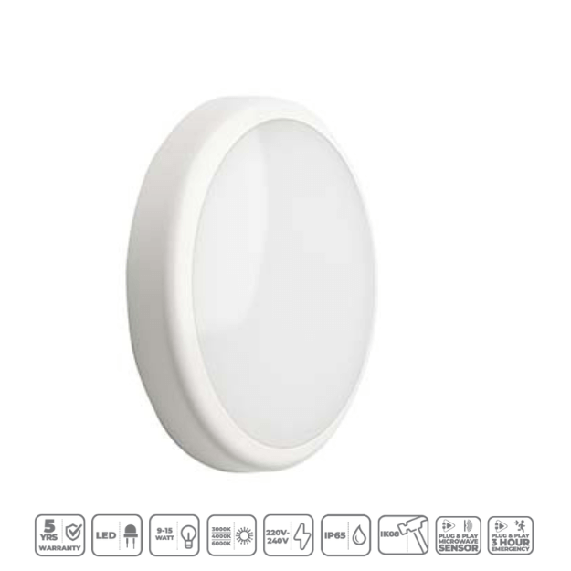 RED ARROW Polo X Evolution LED Bulkhead -  POLX15EVO-CCT - Product Features