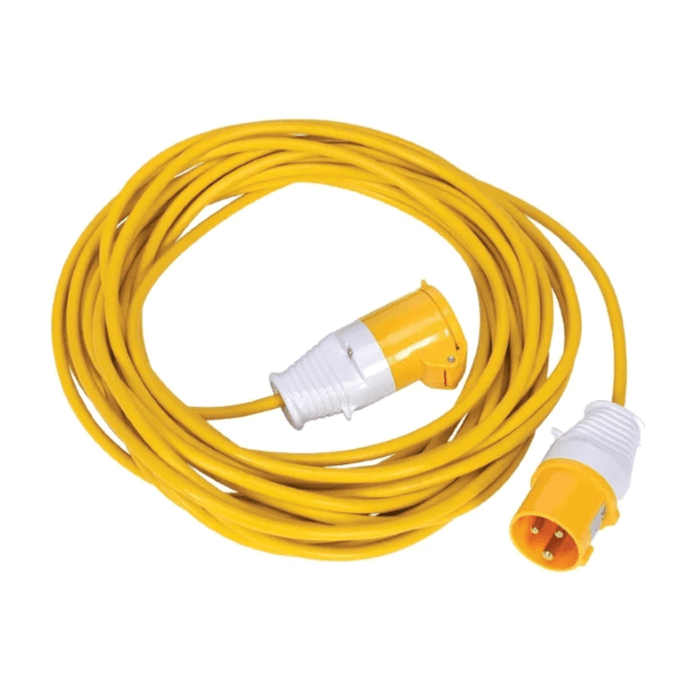 Briticent 110v Extension Leads - 16A, 14m, IP44 - SE3010