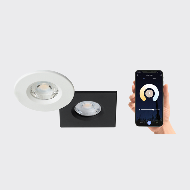 Red Arrow Stellar Smart - Smart Controlled Fire Rated Downlight, IP65 Lifestyle Image