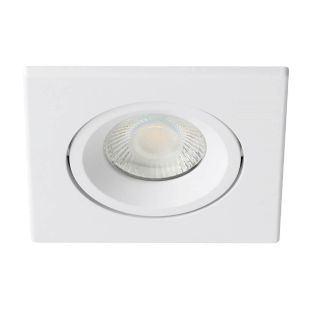 Red Arrow Stellar Smart Tilt LED Downlight - IP65, 40 Degree Beam Angle, 6W White Square Bezel
