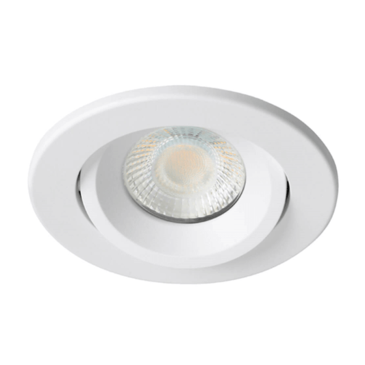 Red Arrow Stellar Smart Tilt LED Downlight - IP65, 40 Degree Beam Angle, 6W White Bezel
