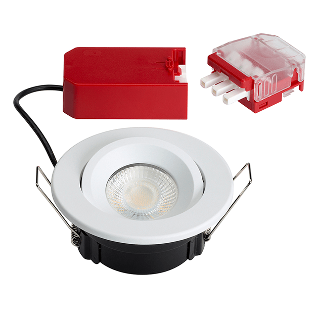 Red Arrow Stellar Title Fire Rated LED Downlight - 3CCT, 40 Degree Angle, IP65, 6W Product Image